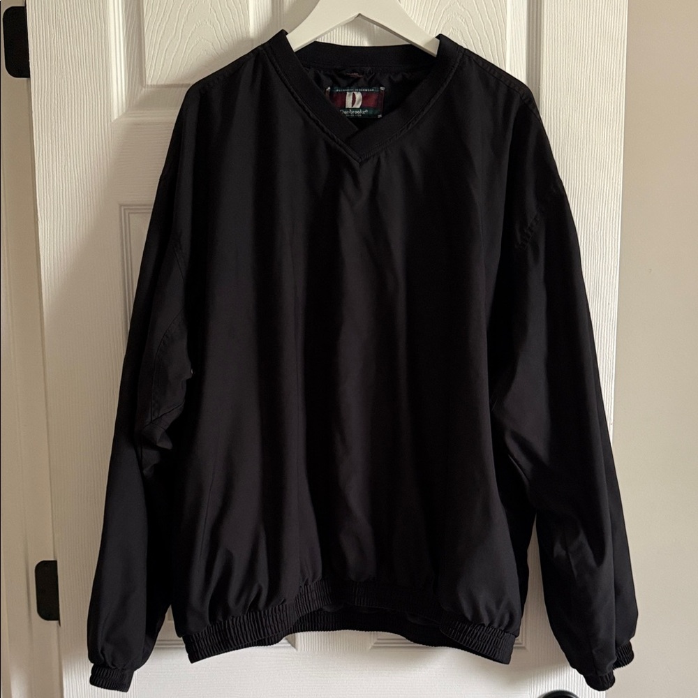 Dunbrooke Men's Black V-Neck Pullover